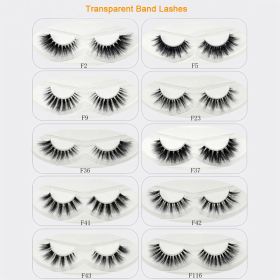 ADHESIVE EYELASHES MIXED SHAPES