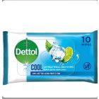 DETTOL WIPES COOL 10 P