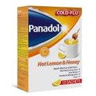 PANADOL COLD FLU HOT LEMON HONEY SACHET 10 P