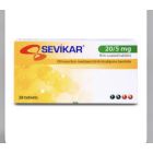 SEVIKAR 20/5MG TABLET 28P