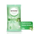 BETADINE INTIMATE WIPES ACTIVE FRESH LEMON 10PC