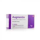 AUGMENTIN 1 GM TABLET 14P