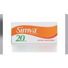 SIMVA 20 MG TABLET 30P