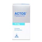 ACTOS 15 MG TABLET 30P