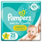 PAMPERS BABY DIAPERS (2) 3-6 KG 23*6 C