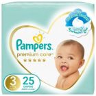 PAMPERS BABY DIAPERS PREMIUM CARE (3) 4-9 KG 27/4C
