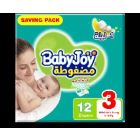 BABYJOY BABY DIAPERS SAVINGS (3) 12*8 C