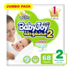 BABYJOY BABY DIAPERS JUMBO (2) 68*3 C