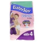 BABYJOY BABY DIAPERS JUMBO (4) 42*3C GIRL