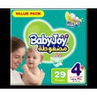 BABYJOY BABY DIAPERS ECONOMY (4+) 29*4 C