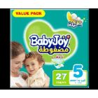 BABYJOY BABY DIAPERS ECONOMY (5) 27*4 C