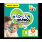 BABYJOY BABY DIAPERS ECONOMY (6) 19*4 C