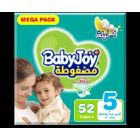 BABYJOY BABY DIAPERS MEGA (5) 52*3 C