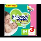 BABYJOY BABY DIAPERS GIANT (3) 84*3 C