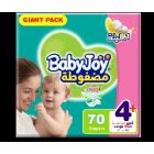 BABYJOY BABY DIAPERS GIANT (4+) 70*3 C