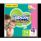 BABYJOY BABY DIAPERS GIANT (4) 74*3 C