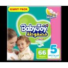 BABYJOY BABY DIAPERS GIANT (5) 66*3 C