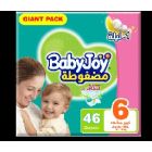 BABYJOY BABY DIAPERS GIANT (6) 46*3 C