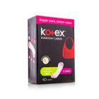 KOTEX FEMALE NAPKINS EVERYDAY LINERS SCENTED LONG 60P*10C