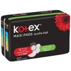 KOTEX FEMALE NAPKINS MAXI WITH WINGES REGULAR 50*4 C