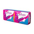 PRIVATE FEMALE NAPKINS EXTRATHIN WITH WINGES SUPER 16*12 C