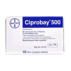 CIPROBAY 500 MG TABLET 10P