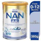 NAN BABY MILK POWDER (AR) FOR REGURGITATION 380 GM 12 C