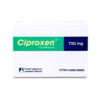 CIPROXEN 750 MG TABLET 10P