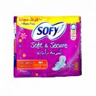 SOFY FEMININE NAPKINE SOFT SECURE MAXI COMPRESSED LARGE 30+10*4C