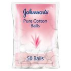 JOHNSON PURE COTTON BALLS 50 PC