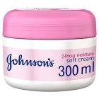 JOHNSON CREAM 24H MOISTURISING SOFT 300 ML