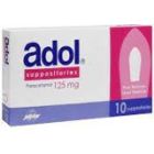 ADOL 125 MG SUPPOSITORY 10P