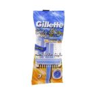 GILLETTE DISPOSABLE RAZOR BODY 3P 48C BAG