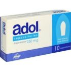 ADOL 250MG SUPPOSITORY 10P