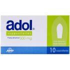 ADOL 500 MG SUPPOSITORY 10P