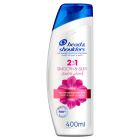 HEAD & SHOULDERS HAIR SHAMPOO LIVELY & SILKY 2*1 FOR DAMAGE HAIR 400 ML