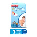 SANITA BAMBY BABY DIAPERS JUMBO (3) 70*3 C