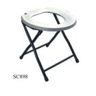 COMMODE CHAIR 898 SMALL BLACK/WHITE