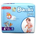 SANITA BAMBY BABY DIAPERS ECONOMY (4+) 33*4 C