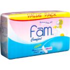 FAM FEMAL NAPKIN COMFORT WITHOUT WINGES ONE STEP 10*5*3C