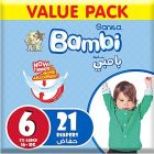 SANITA BAMBY BABY DIAPERS ECONOMY (6) 21*4 C