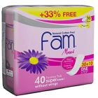 FAM FEMALE NAPKINS MAXI WITHOUT WINGS ONE STEP 33%OFF 10*4*6 C