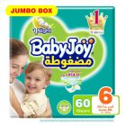 BABYJOY BABY DIAPERS BOX JUMBO (6) 60*1 P