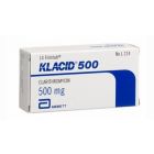 KLACID 500 MG TABLET 14P