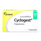 CYCLOGEST 200 VAG SUPPOSITORY REF