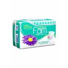 FAM FEMALE NAPKINS WITH WINGS FOLDED COMPRESSED REGULAR 10*12 C