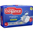 SANITA ELIGANCE ADULT DIAPER LARGE NIGHT 16 X 2 C
