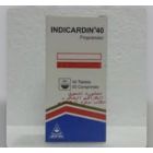 INDICARDIN 40 MG TABLET 50 P