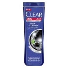 CLEAR HAIR SHAMPOO MEN DEEP CLEANSE ACTIVATED CHARCOAL AND MINT 400 ML