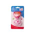 BABY ZONE PACIFIER WITH CHAIN FROM 0-6 MONTHS 8171